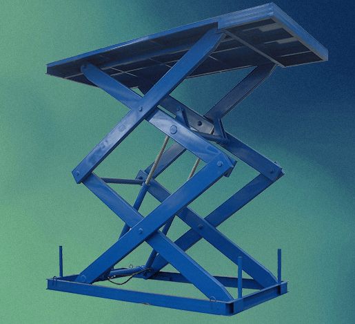 2 meter scissor lift platform