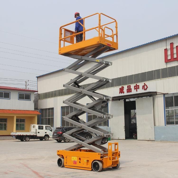 200kg mobile hydraulic scissor lift platform