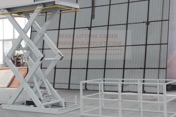 3 meter 10 feet stationary scissor lift platform 1