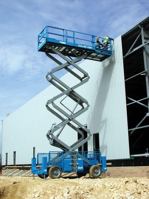 DFLIFT diesel scissors lift platform