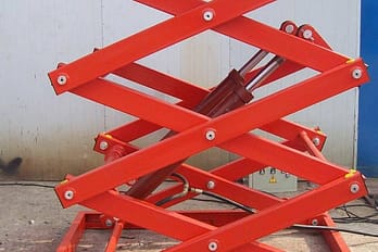 Fixed scissors lift platform 2ton 1