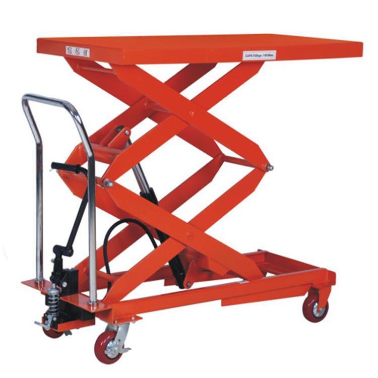 Manual Scissor Lift platform 1 ton