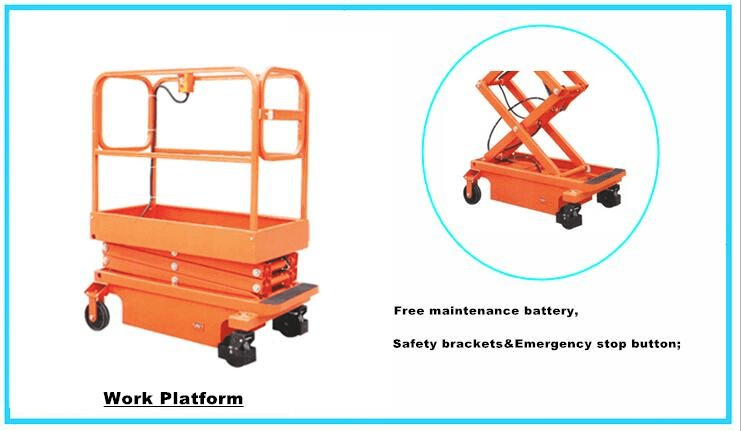 Mini scissor lift platform1