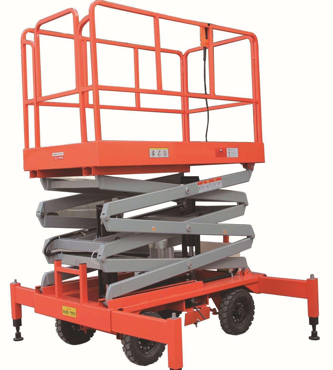 1 ton (1000kg) Scissor Lift Platform for Sale | Competitive Price | DFLIFT