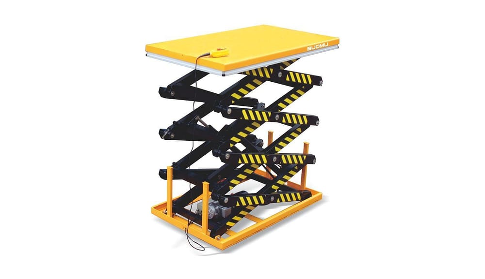 Stationary hydraulic Scissor lift platform1 ton