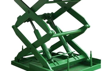 Stationary hydraulic scissor lift platform 1