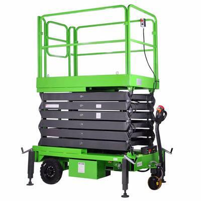 Vertical hydraulic scissor lift platform