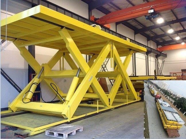 double scissor lift platform