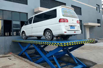 in floor scissor lift platform 1