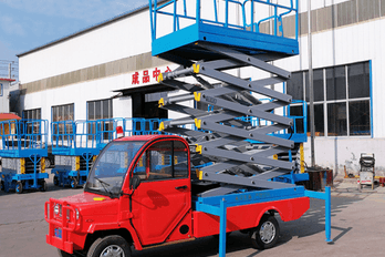 truck mounted scissor lift platform 1